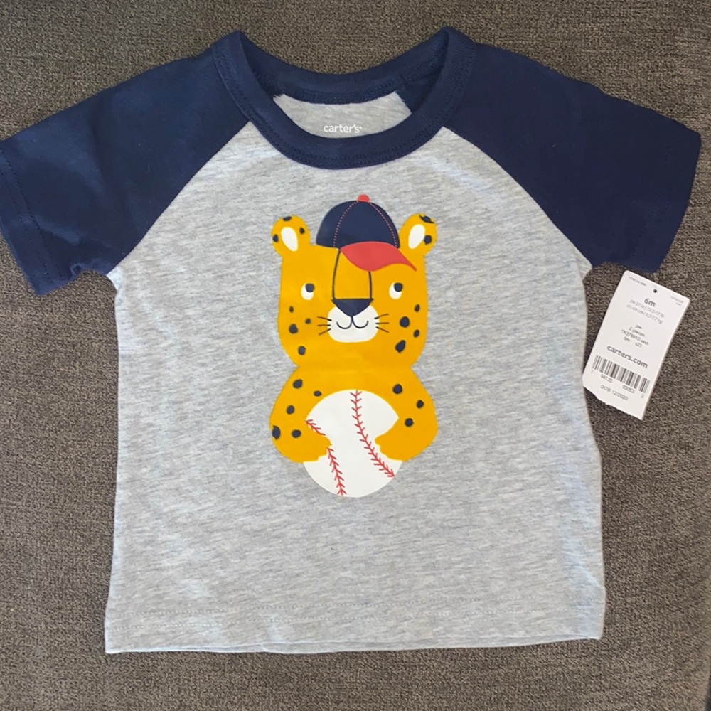 Baby boy baseball t shirt